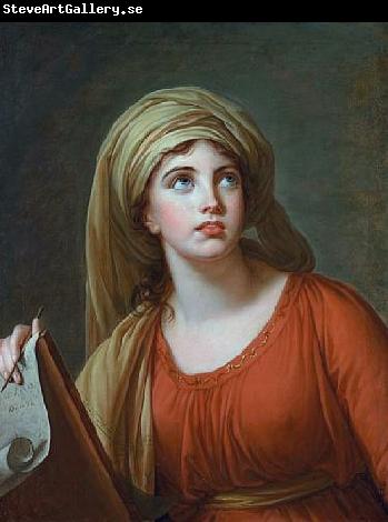 elisabeth vigee-lebrun Lady Hamilton as the Persian Sibyl